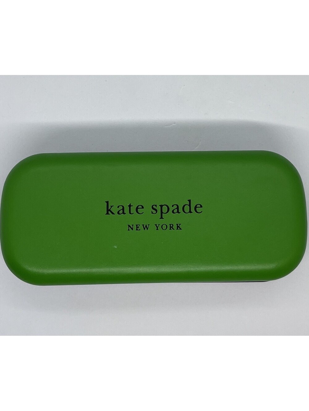 Kate Spade New York Hinged Hard Case for Glasses Green/Black